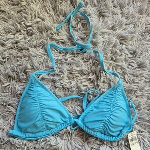 Aerie Women's Size M Crossover Triangle Bikini Top NWTS‎